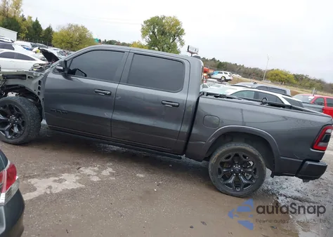 2022 Ram 1500 Limited 4X4 5'7 Box из США, поврежденный, VIN 1C6SRFHTXNN100494